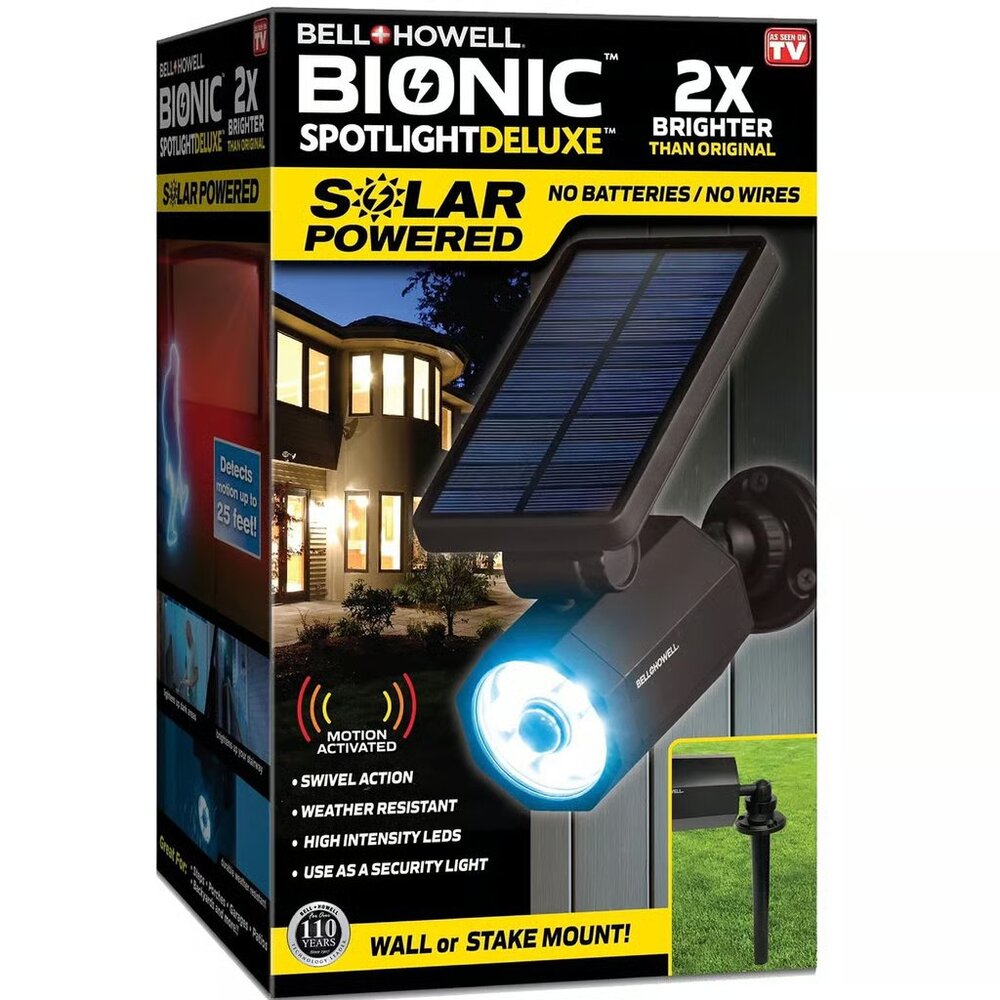 Bell+Howell Bionic Spotlight LED 2-pack As Seen On Tv!~ NEW